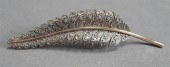 VICTORIAN SILVER AND ROSE CUT