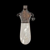 Victorian Silver Baby Rattle a