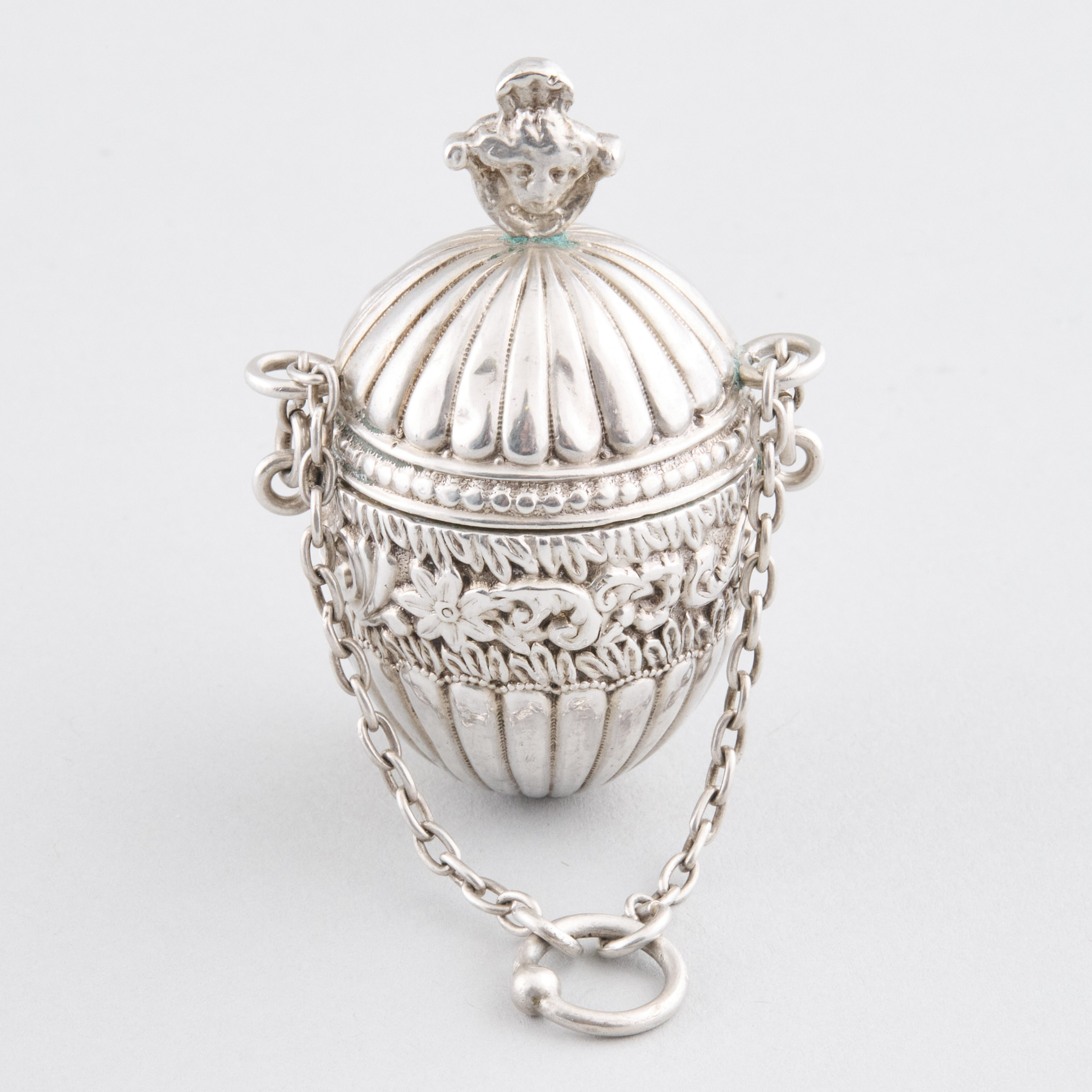 Victorian Silver Censer Form