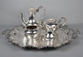 VICTORIAN SILVER CIRCULAR TRAY