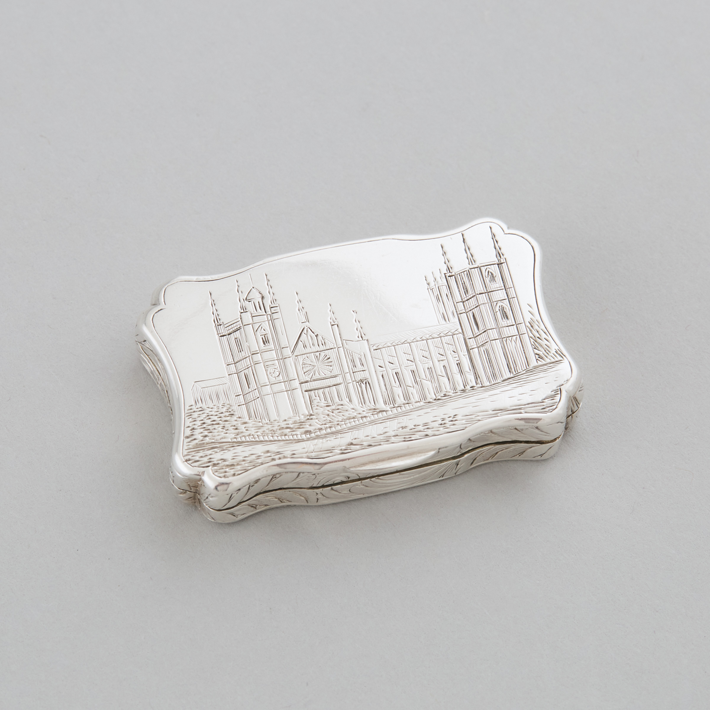 Victorian Silver Engraved