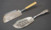 VICTORIAN SILVER FISH SLICE, J
