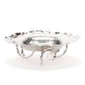 VICTORIAN SILVER FOLIATE CENTE