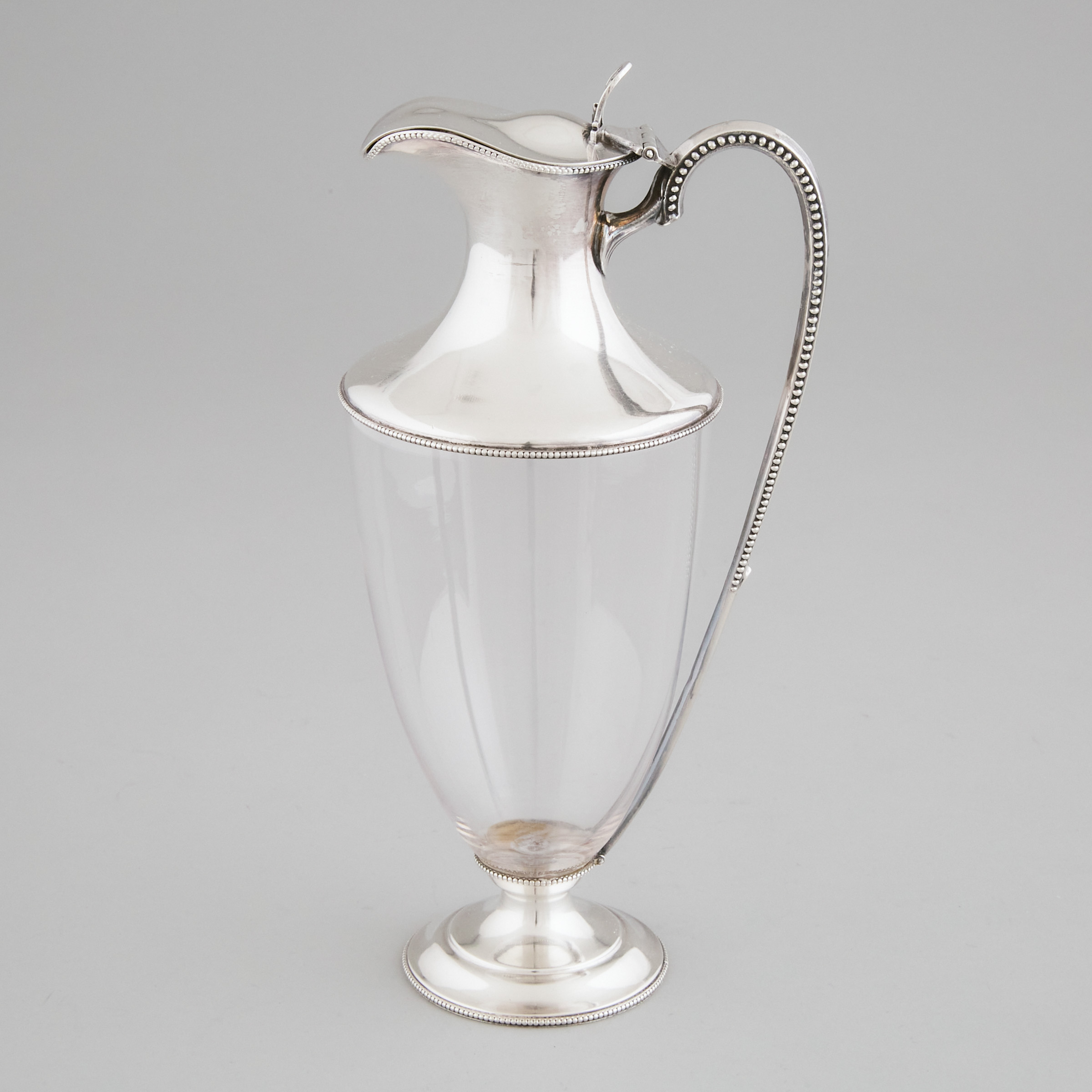 Victorian Silver Mounted Glass