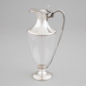Victorian Silver Mounted Glass