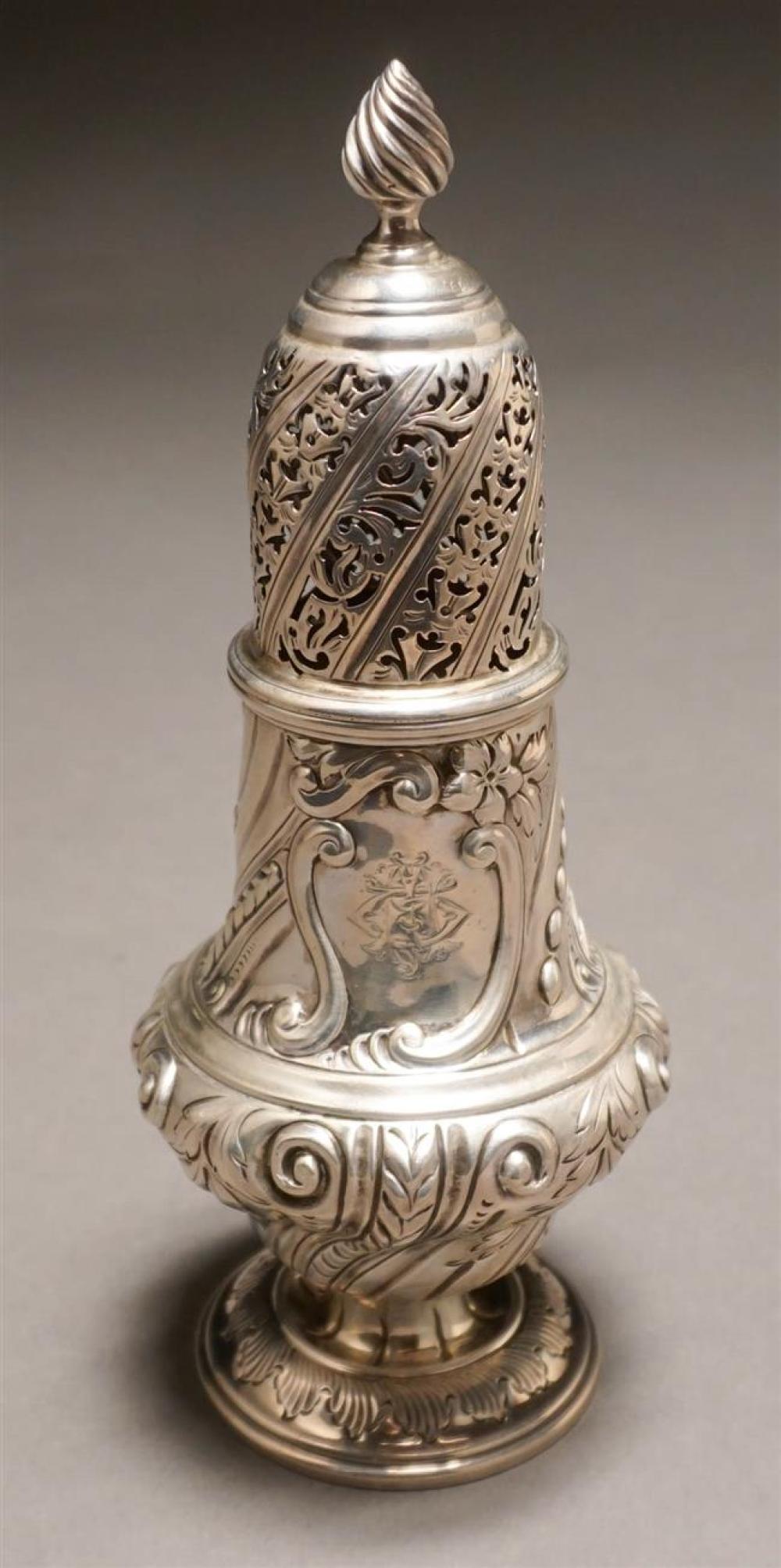 VICTORIAN SILVER MUFFINEER,