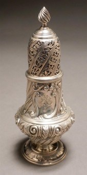 VICTORIAN SILVER MUFFINEER, TH