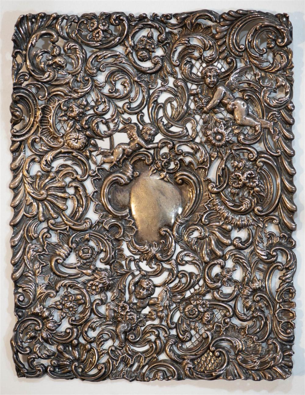 VICTORIAN SILVER PIERCED BOOK