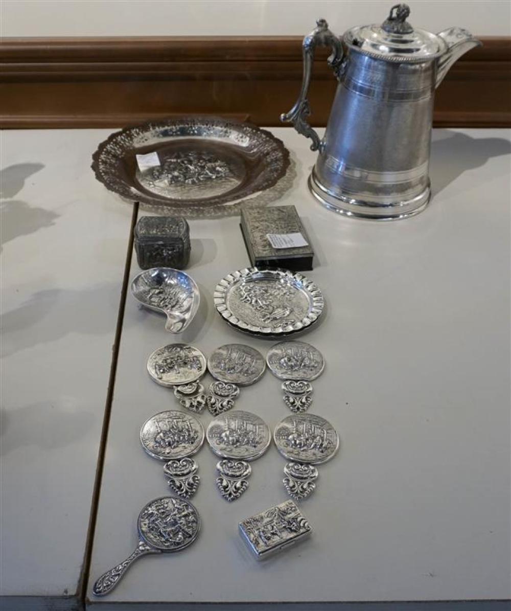 VICTORIAN SILVER PLATE BEVERAGE