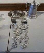 VICTORIAN SILVER PLATE BEVERAG
