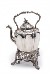 VICTORIAN SILVER PLATE TILTING