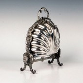 VICTORIAN SILVER PLATED BISCUI