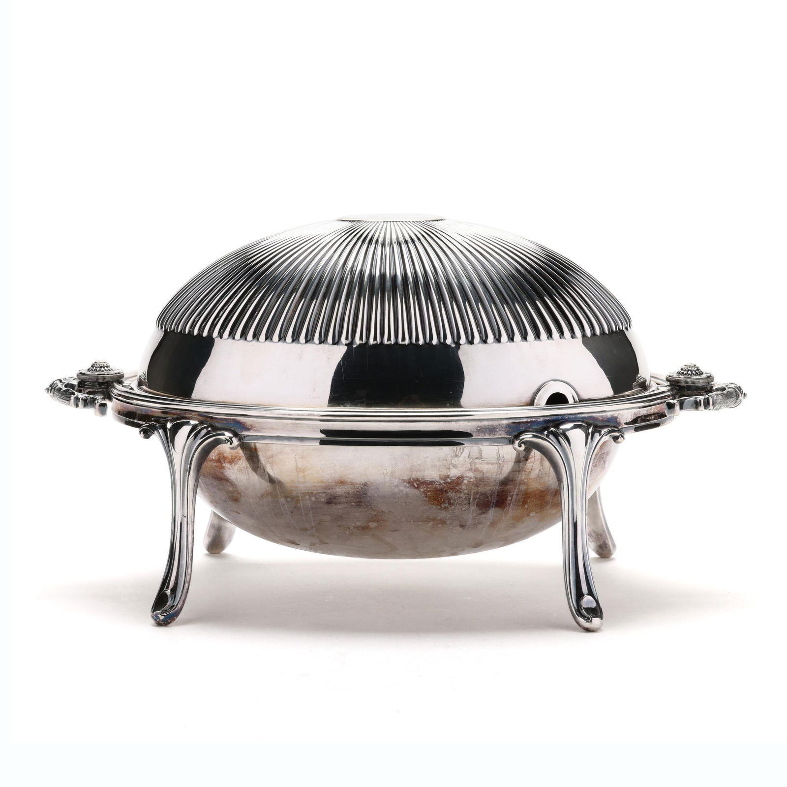 VICTORIAN SILVER-PLATED BREAKFAST