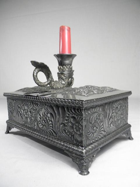 Victorian silver plated figural
