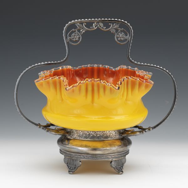 VICTORIAN SILVER PLATED METAL