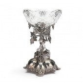 VICTORIAN SILVER TABLE CENTERP