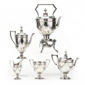VICTORIAN SILVER TEA & COFFEE