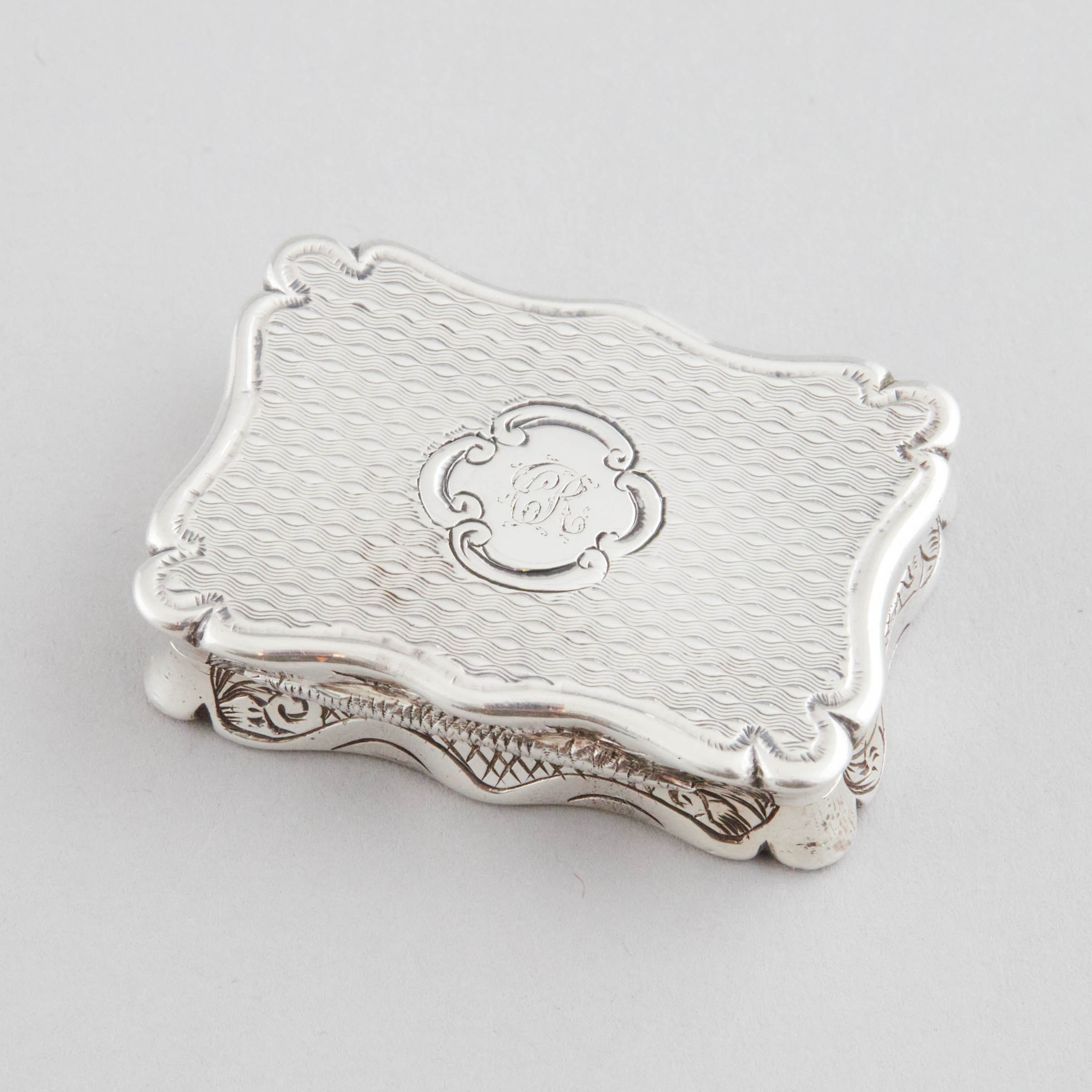 Victorian Silver Vinaigrette,