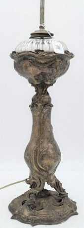 VICTORIAN SILVERED BRONZE PIAN