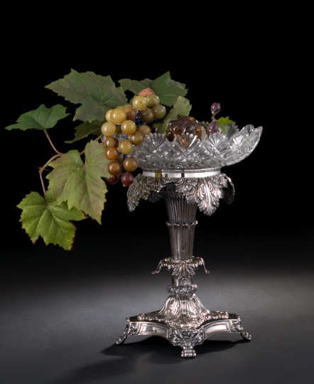 Victorian Silverplate and Cut Glass