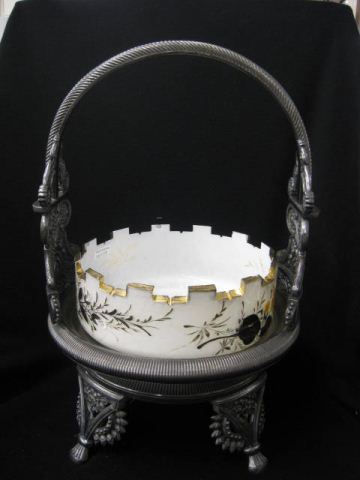 Victorian Silverplate Bride's