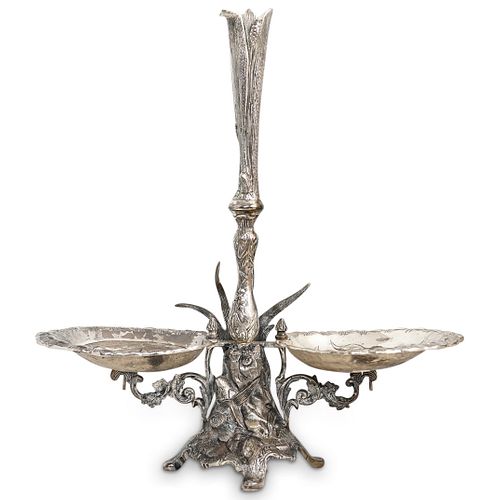VICTORIAN SILVERPLATE EPERGNE