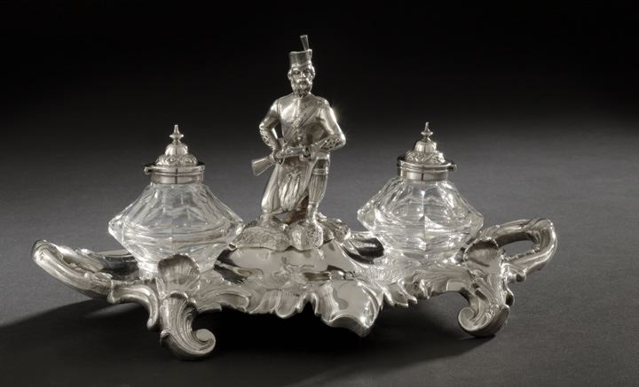 Victorian Silverplate Figural