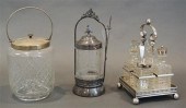 VICTORIAN SILVERPLATE FOUR PIE