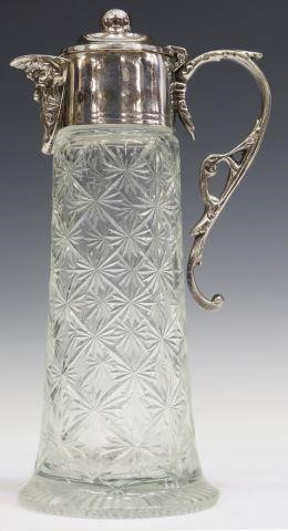 VICTORIAN SILVERPLATE-MOUNTED CUT