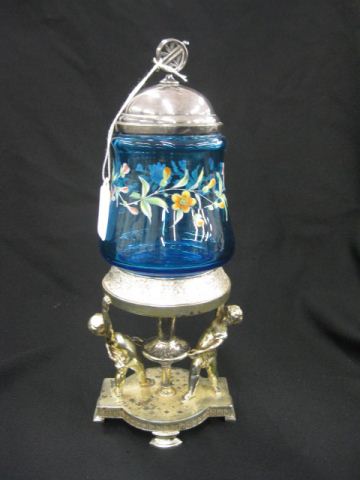 Victorian Silverplate Pickle Castor