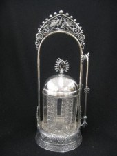 Victorian Silverplate Pickle C