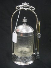 Victorian Silverplate Pickle C