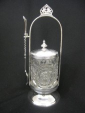 Victorian Silverplate Pickle C