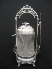 Victorian Silverplate Pickle C