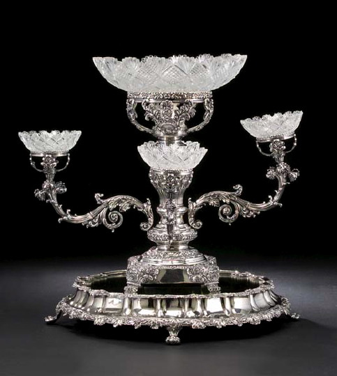 Victorian Silverplate Plateau, 