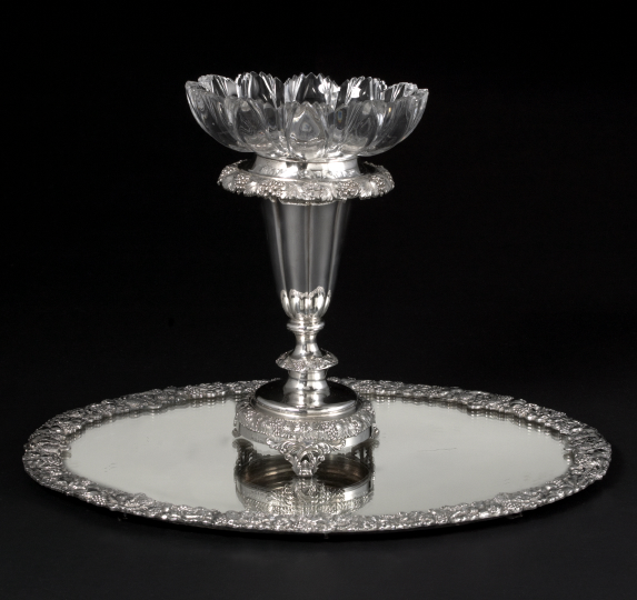 Victorian Silverplate Plateau, 