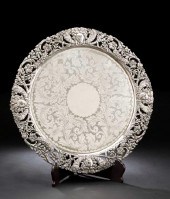 Victorian Silverplate Platter,