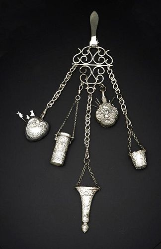 VICTORIAN SILVERPLATE SEWING