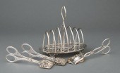 VICTORIAN SILVERPLATE TOAST RA