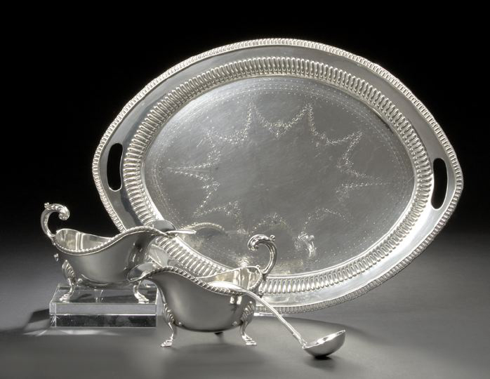 Victorian Silverplate Tray,  fourth