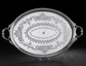 Victorian Silverplate Tray,  t