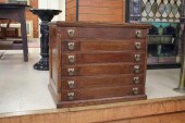 VICTORIAN SIX-DRAWER SPOOL CHE
