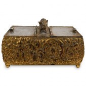 VICTORIAN SOLID BRONZE FOX TRI