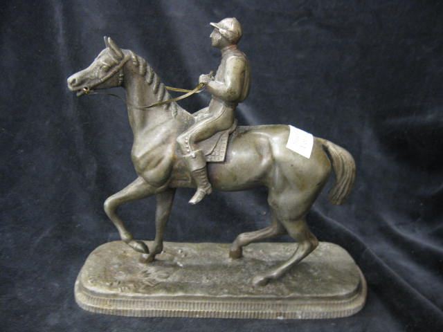 Victorian Spelter Figurine of Horse