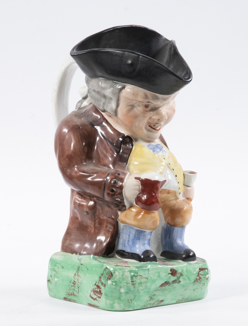 VICTORIAN STAFFORDSHIRE TOBY JUG