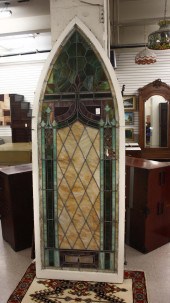 VICTORIAN STAINED GLASS CHURCH