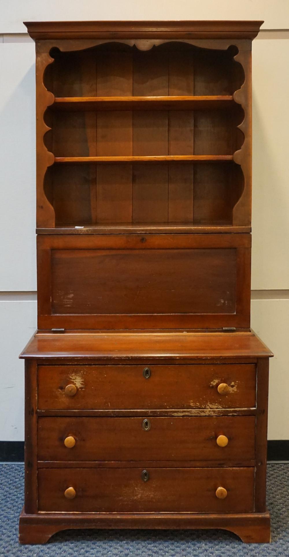 VICTORIAN STAINED PINE TWO PART