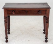 VICTORIAN STAINED WOOD WORK TA