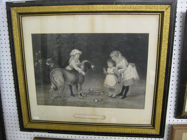 Victorian Steel Engraving of