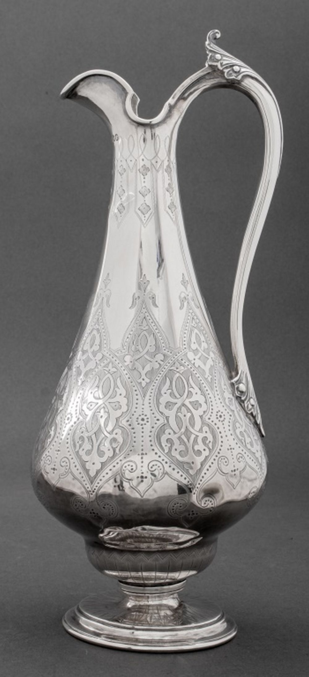 VICTORIAN STERLING EWER IN